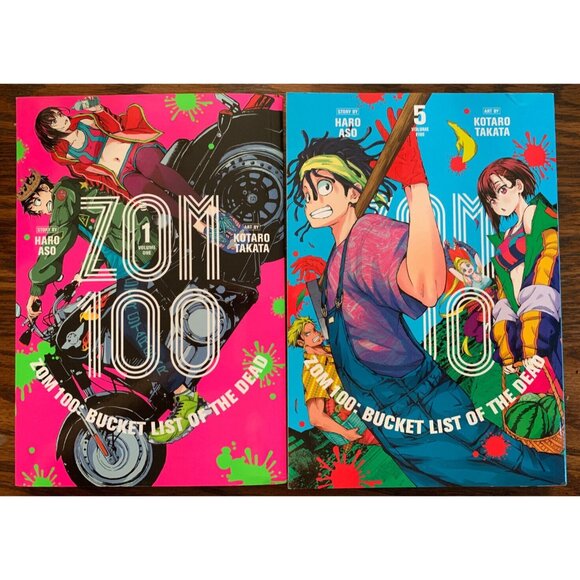 Zom 100: Bucket‎ List of the Dead, Vol. 1, Volume 1 & Vol. 5, Volume 5 - Picture 1 of 5